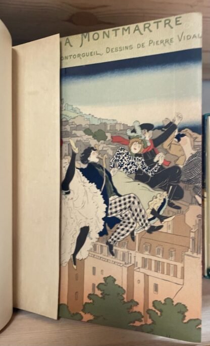 Georges Montorgueil La Vie à Montmartre Illustrations Pierre Vidal Boudet 1899 - immagine 3