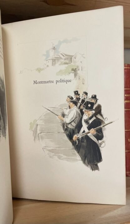 Georges Montorgueil La Vie à Montmartre Illustrations Pierre Vidal Boudet 1899 - immagine 10
