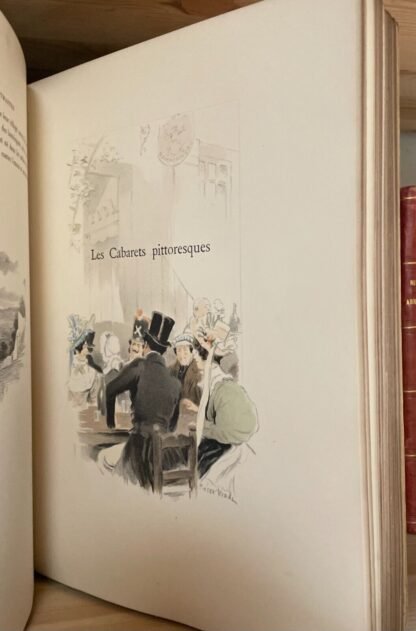 Georges Montorgueil La Vie à Montmartre Illustrations Pierre Vidal Boudet 1899 - immagine 12