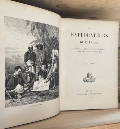 Paul Bory les explorateurs de l'afrique Mame 1889 - immagine 9