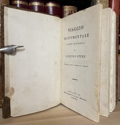 Viaggio Sentimentale fatto In Francia da Lorenzo Stern Destefanis San Zeno 1812 - immagine 8