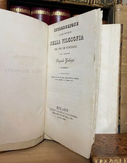 Galluppi Introduzione allo studio della filosofia e lettere filosofiche 1832-37 - immagine 4