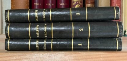 Pasquale Galluppi Elementi di filosofia 3 Voll. Tipografia della volpe al Sassi 1837 - immagine 7
