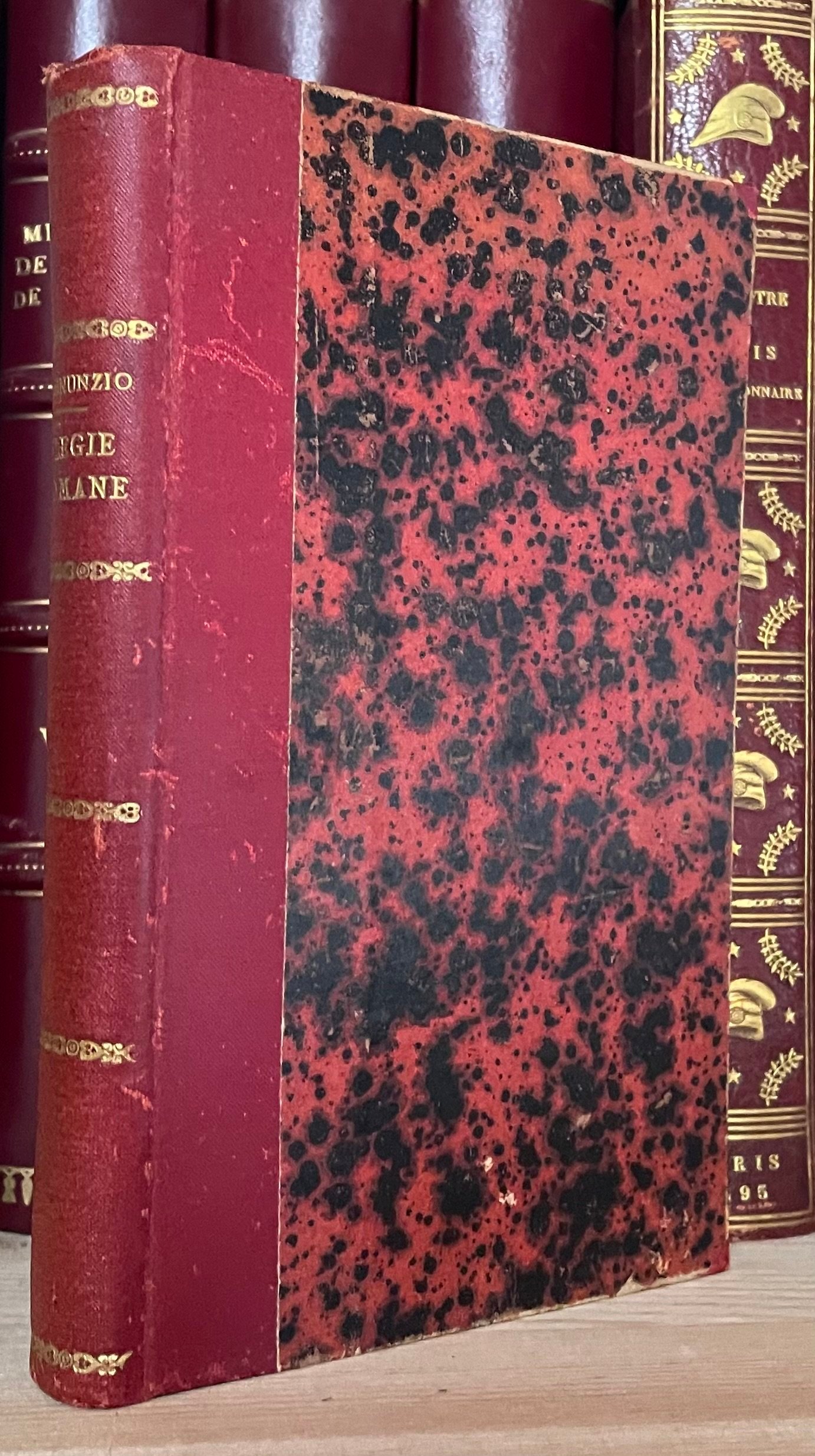 Gabriele D'Annunzio Elegie romane 1887-1891 Zanichelli 1892
