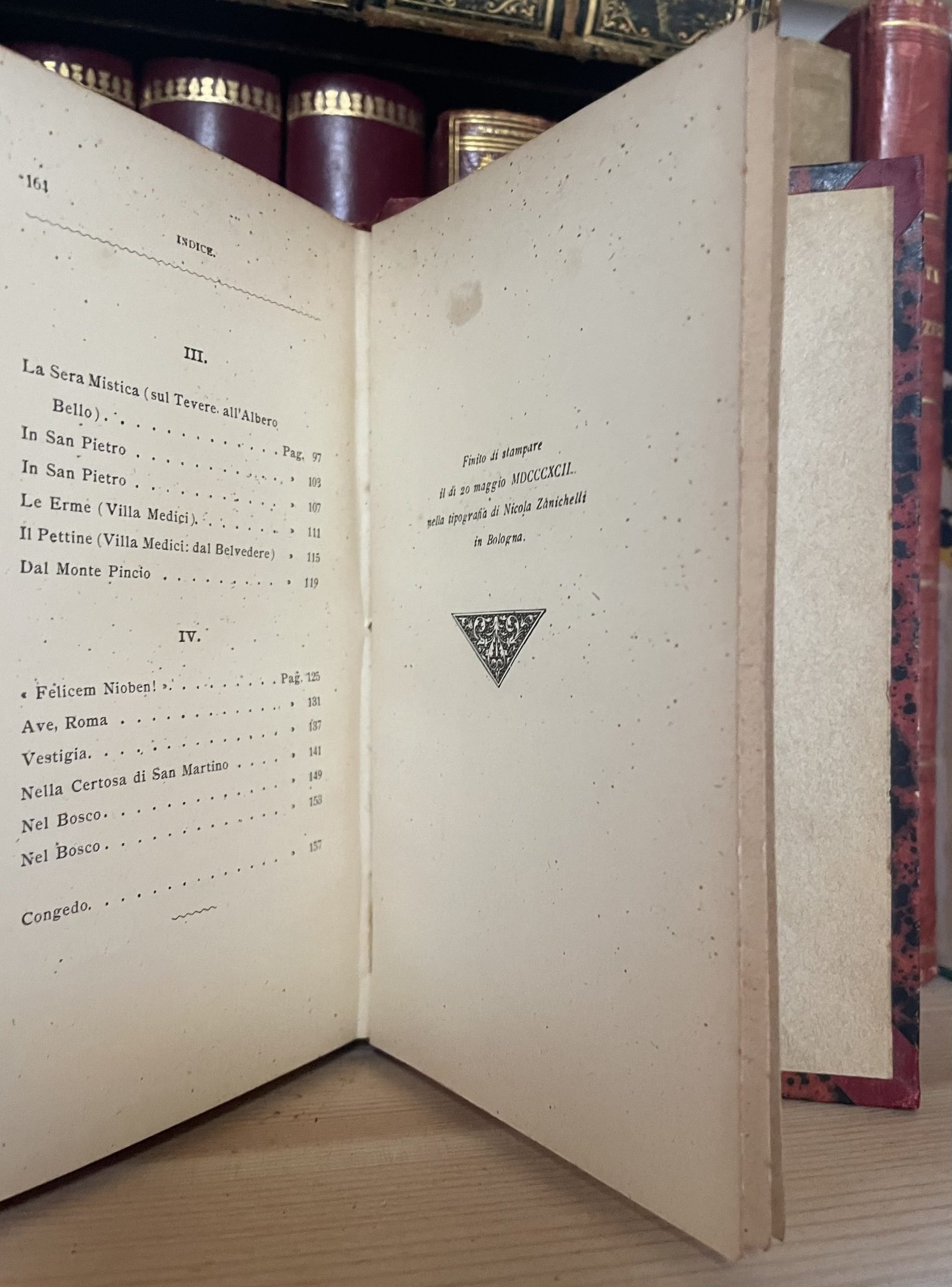 Gabriele D'Annunzio Elegie romane 1887-1891 Zanichelli 1892 - immagine 6