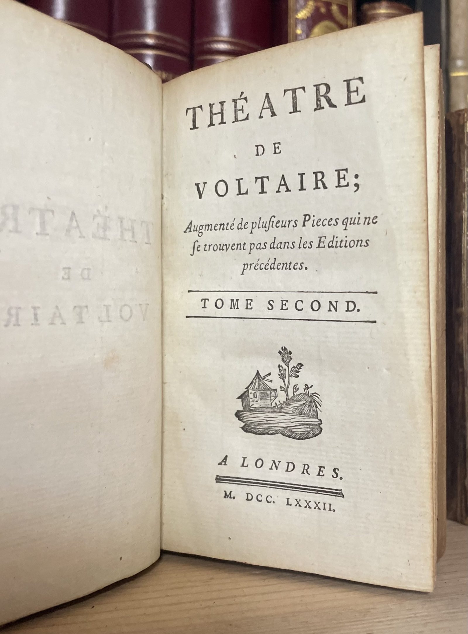 Théatre de Voltaire Augmenté de plusieurs pieces 8 voll. 1782 - immagine 11