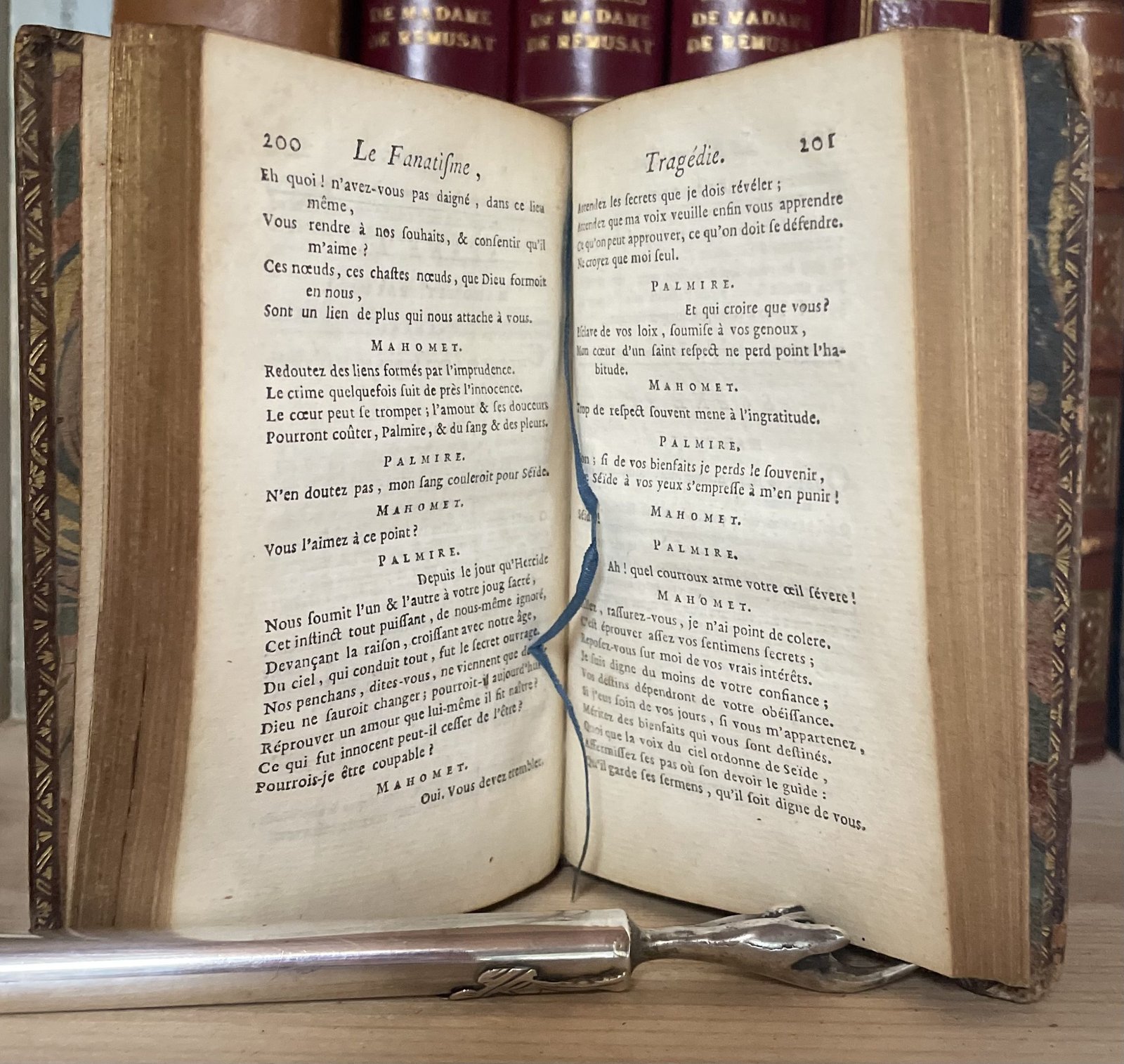 Théatre de Voltaire Augmenté de plusieurs pieces 8 voll. 1782 - immagine 12