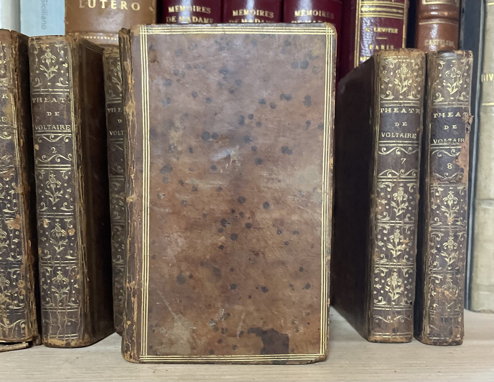 Théatre de Voltaire Augmenté de plusieurs pieces 8 voll. 1782 - immagine 14