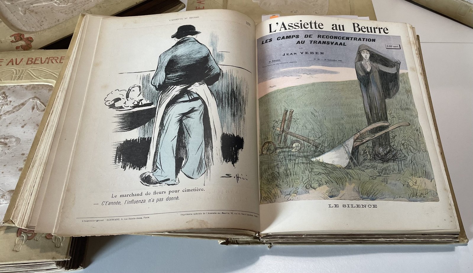L'Assiette au Beurre Revue satirique illustrée 1901-1908 364 numeri Schwartz - immagine 8