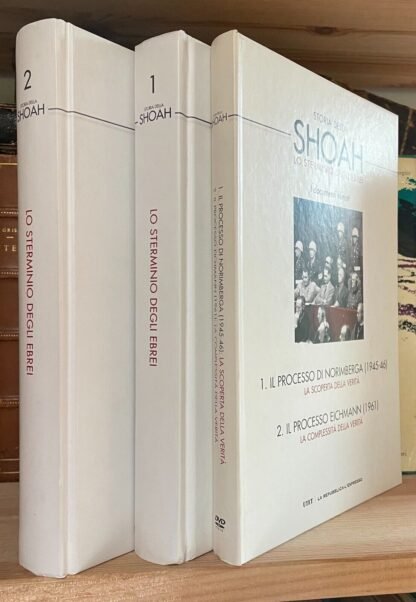 Storia della Shoah lo sterminio degli ebrei Due volumi e due DVD UTET 2008 - immagine 2