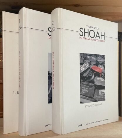 Storia della Shoah lo sterminio degli ebrei Due volumi e due DVD UTET 2008 - immagine 3