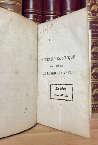 Tableau Historique des progrès de l'esprit humain par Condorcet troisième édition Paris 1823 - immagine 9