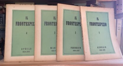 Il Frontespizio annata completa 1939 rivista mensile 12 numeri Vallecchi - immagine 3