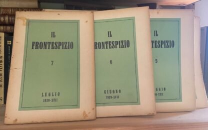 Il Frontespizio annata completa 1939 rivista mensile 12 numeri Vallecchi - immagine 4