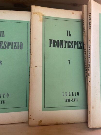 Il Frontespizio annata completa 1939 rivista mensile 12 numeri Vallecchi - immagine 5