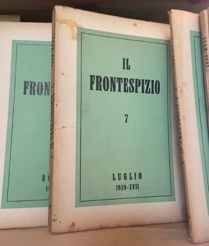 Il Frontespizio annata completa 1939 rivista mensile 12 numeri Vallecchi - immagine 6