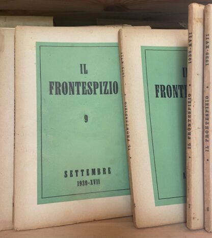 Il Frontespizio annata completa 1939 rivista mensile 12 numeri Vallecchi - immagine 7