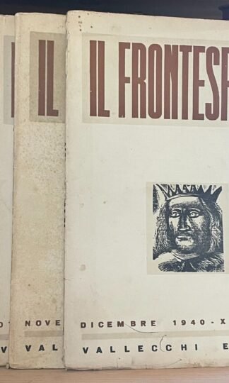 Il Frontespizio annata completa 1940 rivista mensile 11 fascicoli 12 numeri