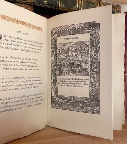 Ronsard Lyrique & amoureux Orné d'images du temps Editions de la Sirène 1922 - immagine 7