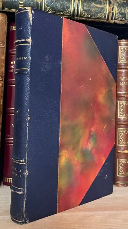 Gabriele D'Annunzio Parabole e Novelle seconda serie Editrice Ferd. Bideri 1916