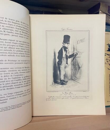Daumier Peintre et Lithographe par Raymond Escholier Paris H. Floury 1923 - immagine 5
