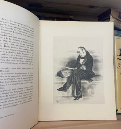 Daumier Peintre et Lithographe par Raymond Escholier Paris H. Floury 1923 - immagine 8