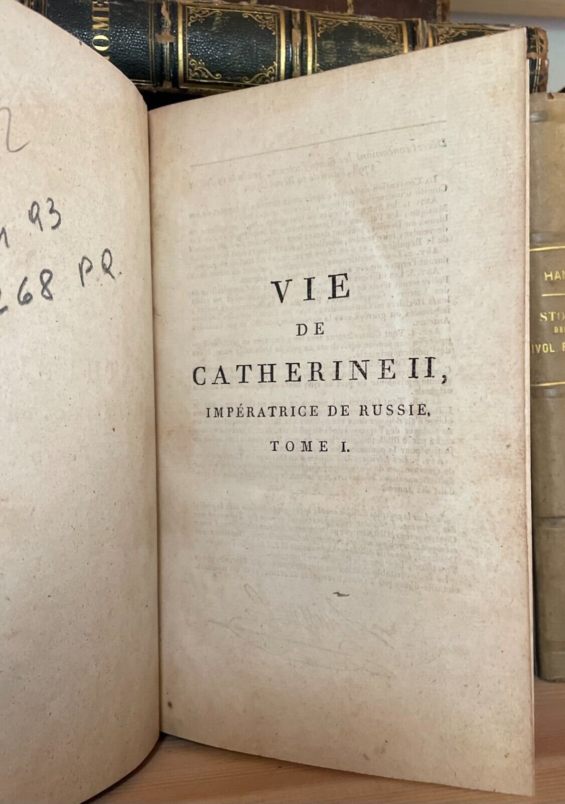 Vie de Catherine II Impératrice de Russie Buisson 1797 Tomi I e II - immagine 14