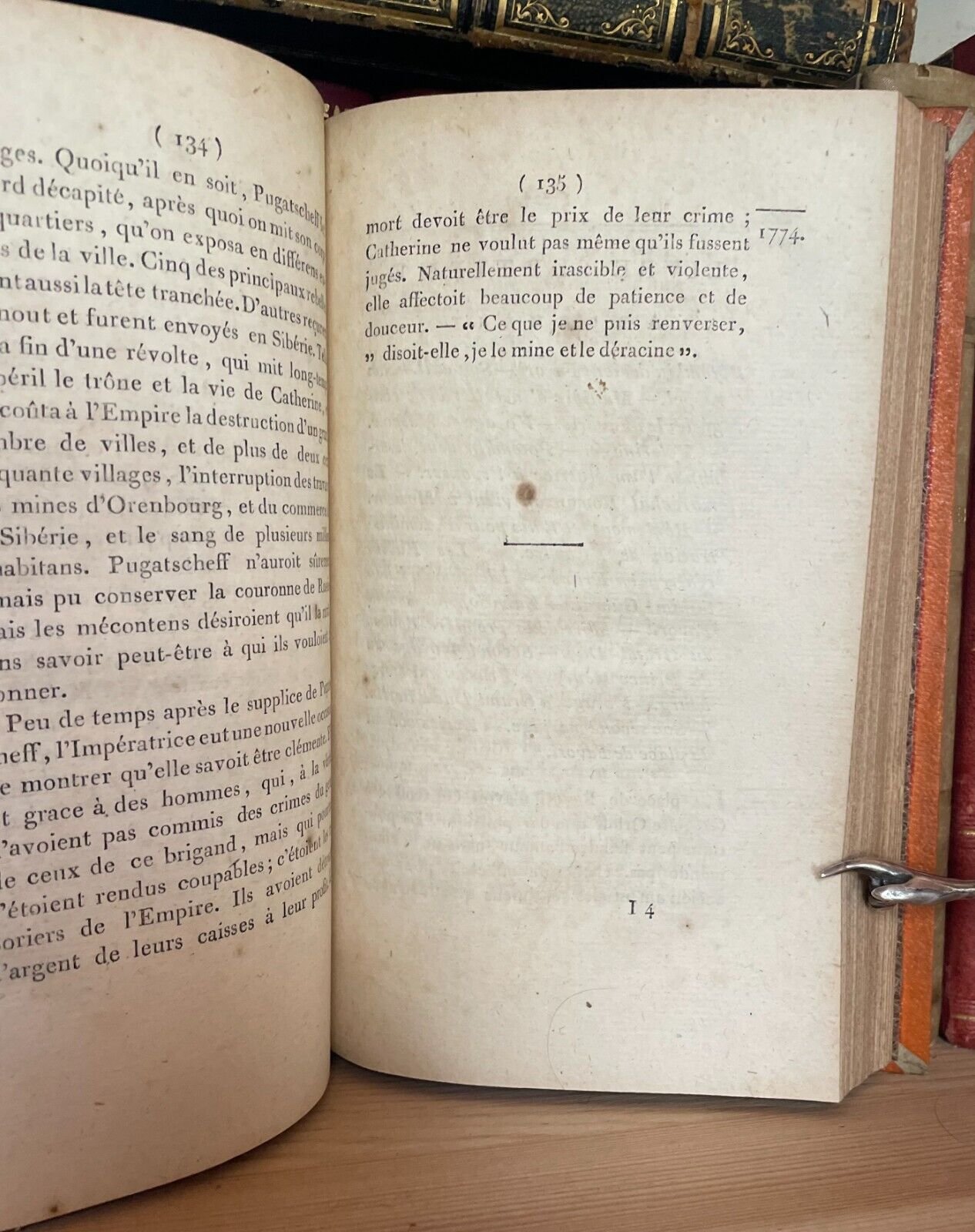 Vie de Catherine II Impératrice de Russie Buisson 1797 Tomi I e II - immagine 21
