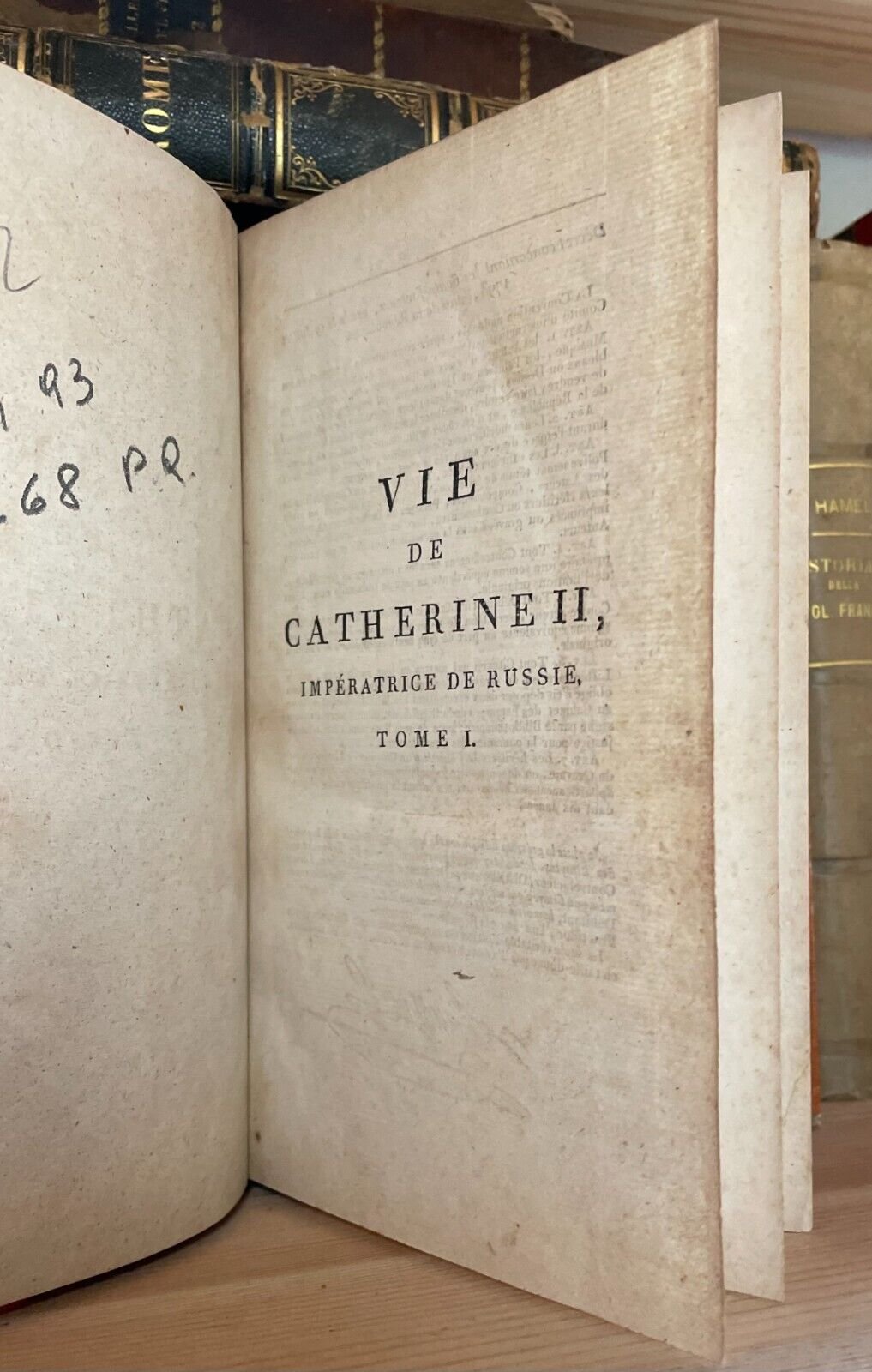 Vie de Catherine II Impératrice de Russie Buisson 1797 Tomi I e II - immagine 15