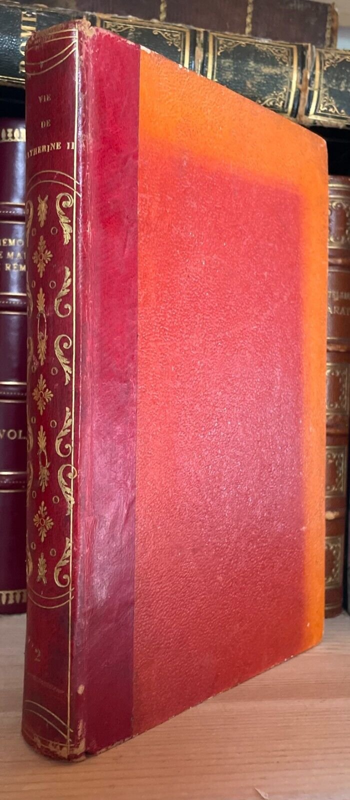 Vie de Catherine II Impératrice de Russie Buisson 1797 Tomi I e II - immagine 3