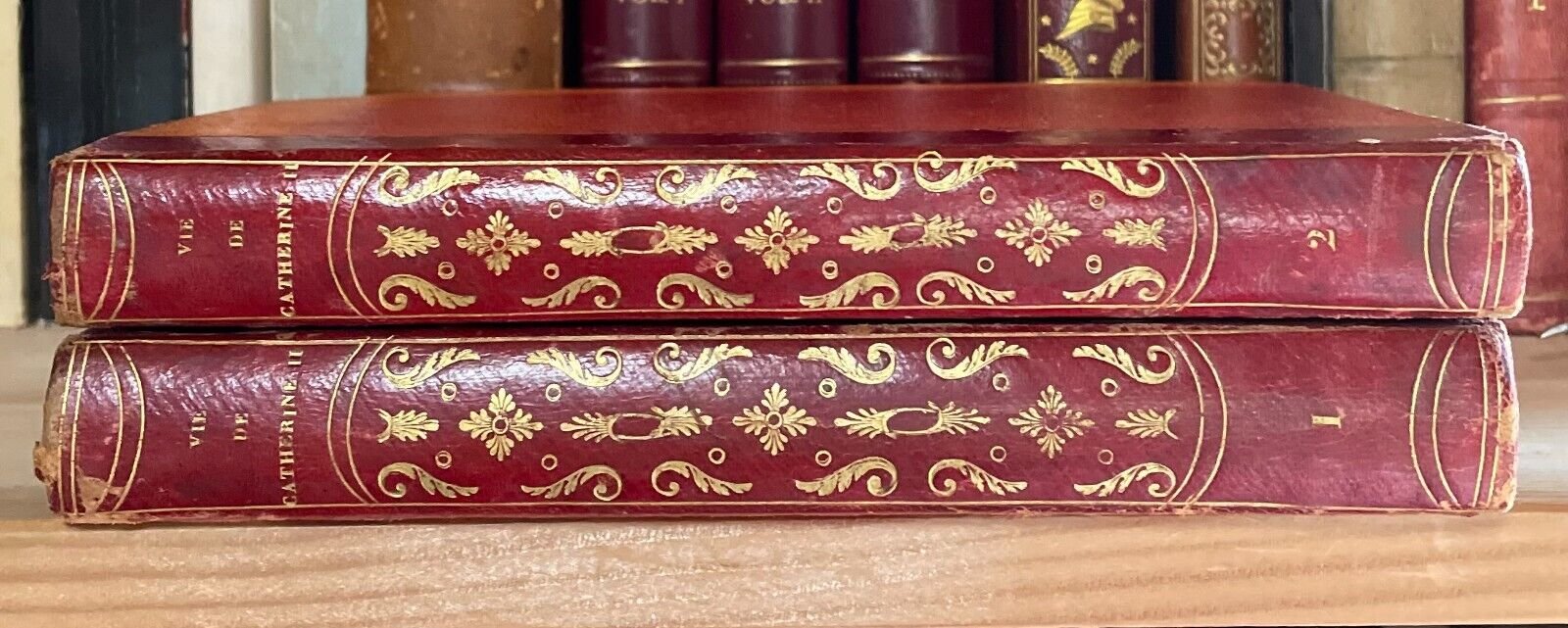 Vie de Catherine II Impératrice de Russie Buisson 1797 Tomi I e II - immagine 5