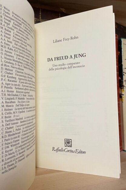 Liliane Frey-Rohn Da Freud a Jung Raffaello Cortina Editore 1995 - immagine 3
