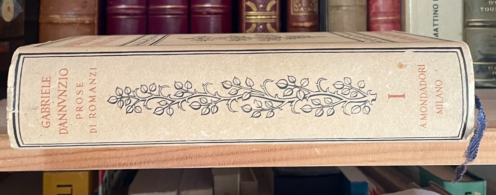 Gabriele D'Annunzio Prose di romanzi Vol I I romanzi della Rosa Mondadori 1940 - immagine 5