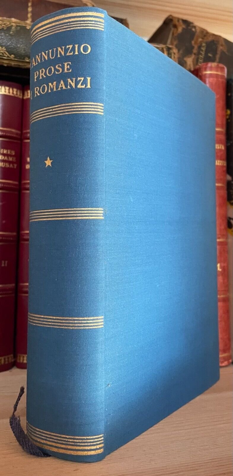 Gabriele D'Annunzio Prose di romanzi Vol I I romanzi della Rosa Mondadori 1940 - immagine 7