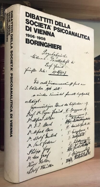 Dibattiti della Società Psicoanalitica di Vienna 1906-1908 Boringhieri 1973