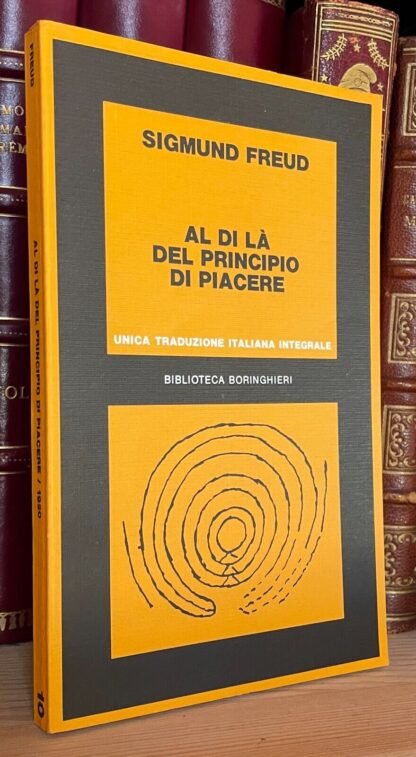 Sigmund Freud Al di là del principio di piacere Biblioteca Boringhieri 1986