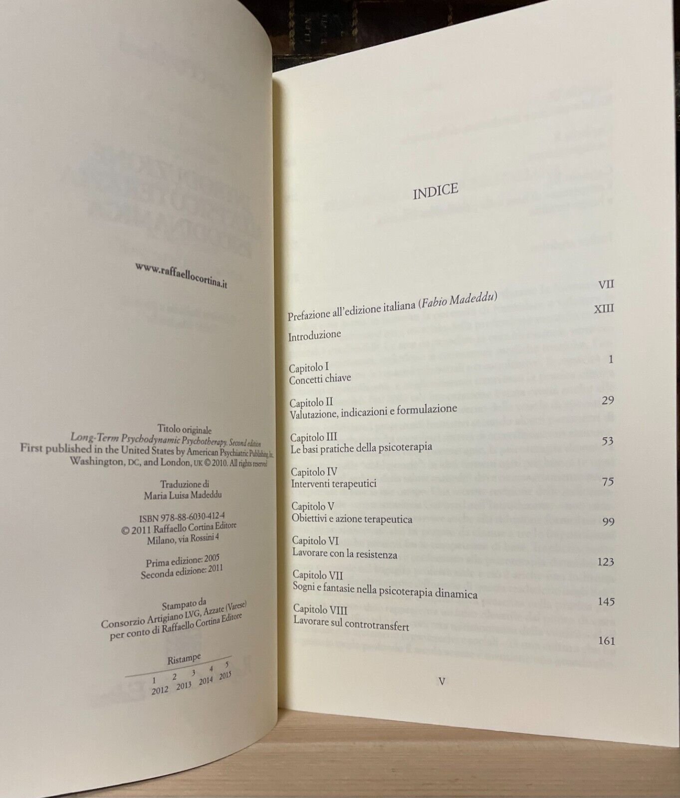 Gabbard Introduzione alla psicoterapia psicodinamica con DVD Raffaello Cortina - immagine 5