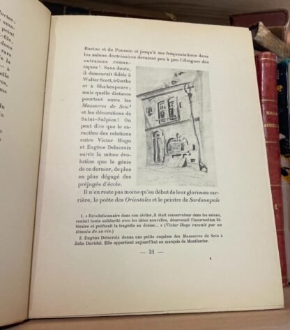 Raymond Escholier Victor Hugo Artiste G. Crès 1926 exemplaire sur vélin Lafuma - immagine 10