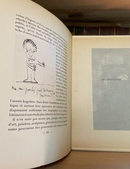 Raymond Escholier Victor Hugo Artiste G. Crès 1926 exemplaire sur vélin Lafuma - immagine 13