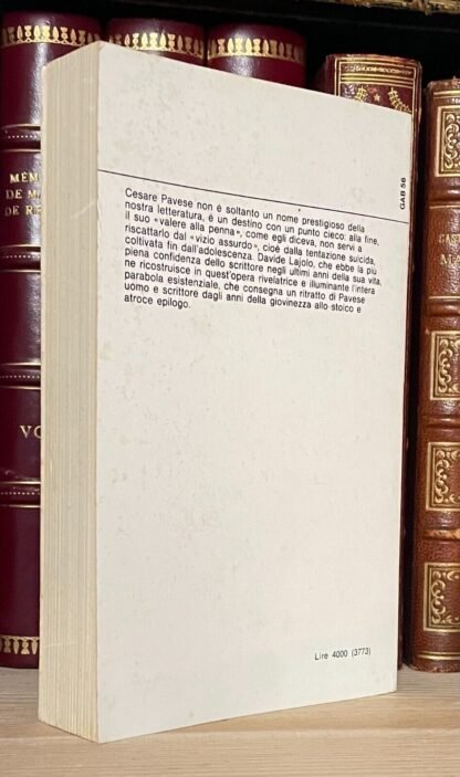 Davide Lajolo Il Vizio assurdo storia di Cesare Pavese il Saggiatore 1977 - immagine 2