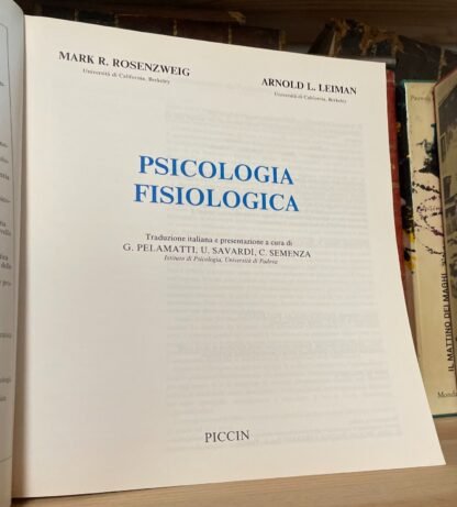 Rosenzweig Leiman Psicologia fisiologica Piccin 1986 - immagine 3