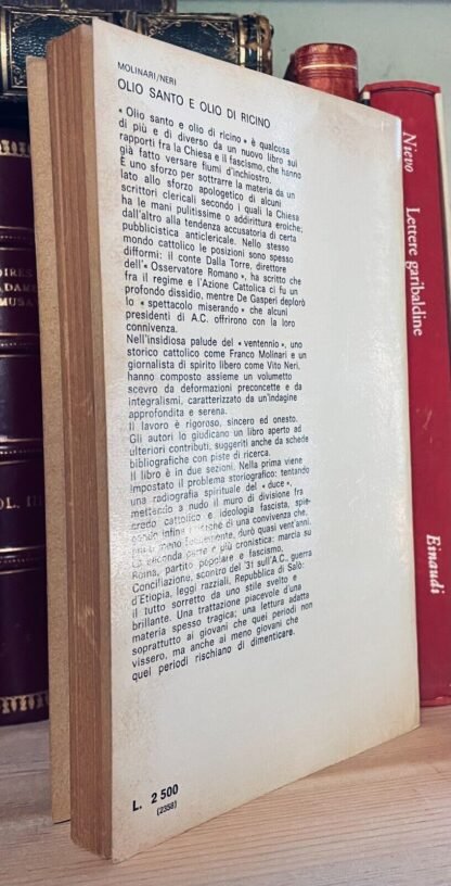 Franco Molinari e Vito Neri Olio santo e olio di ricino Marietti 1976 - immagine 2