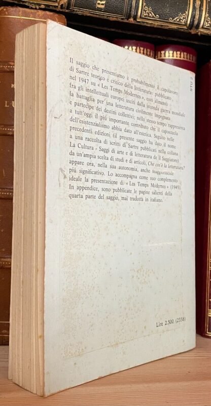Sartre Che cos'è la letteratura? Il saggiatore studio 1976 - immagine 2