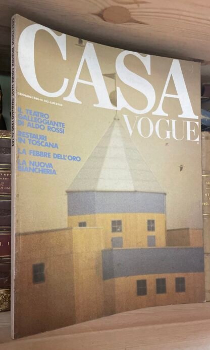 Casa Vogue Gennaio 1980 - 102 Il teatro galleggiante di Aldo Rossi
