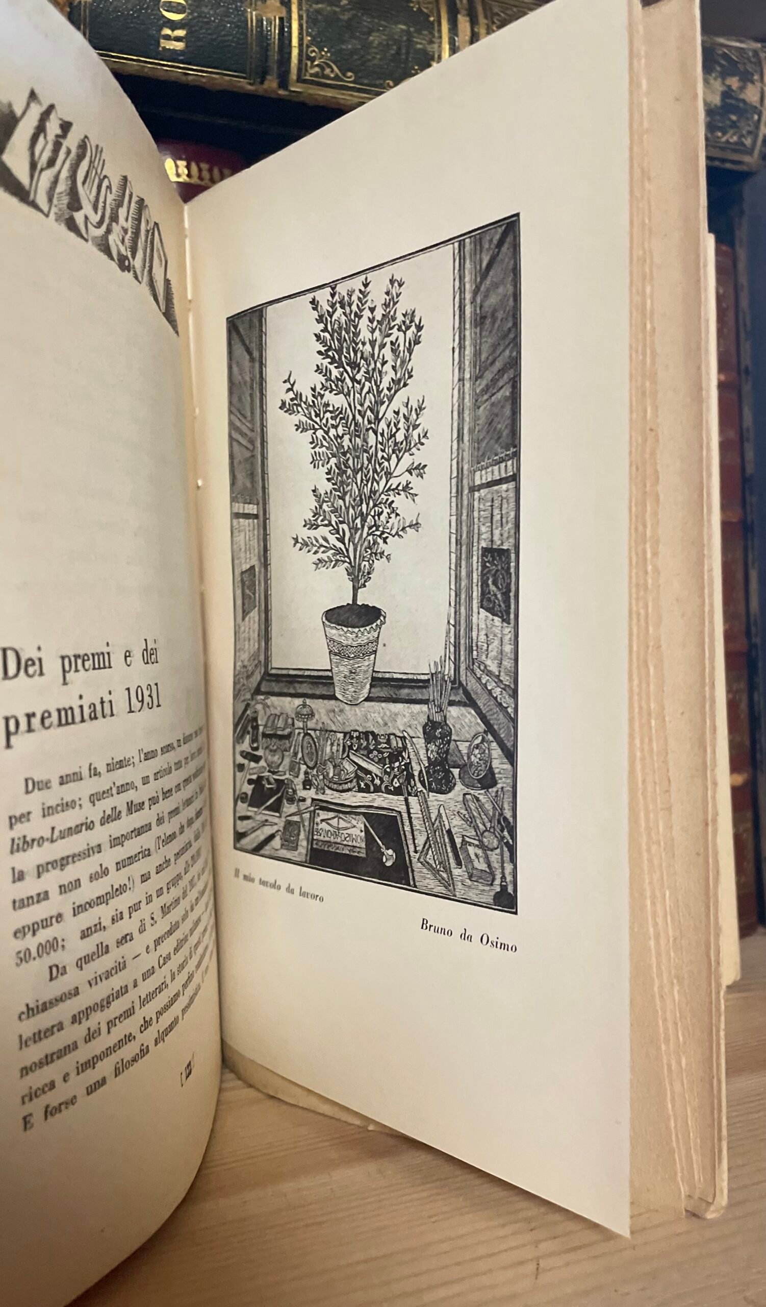 Lunario delle muse 1932 - X Almanacco della Alleanza Nazionale del Libro 1931 - immagine 3