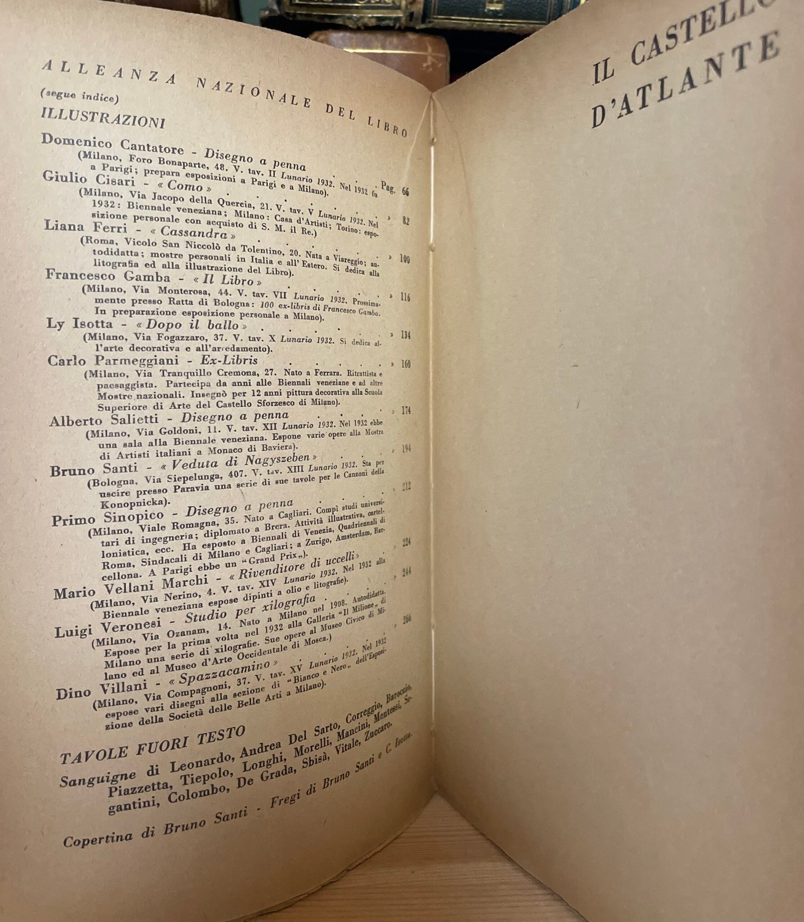 Lunario delle muse 1933-X N.1 Almanacco della Alleanza Nazionale del Libro - immagine 7