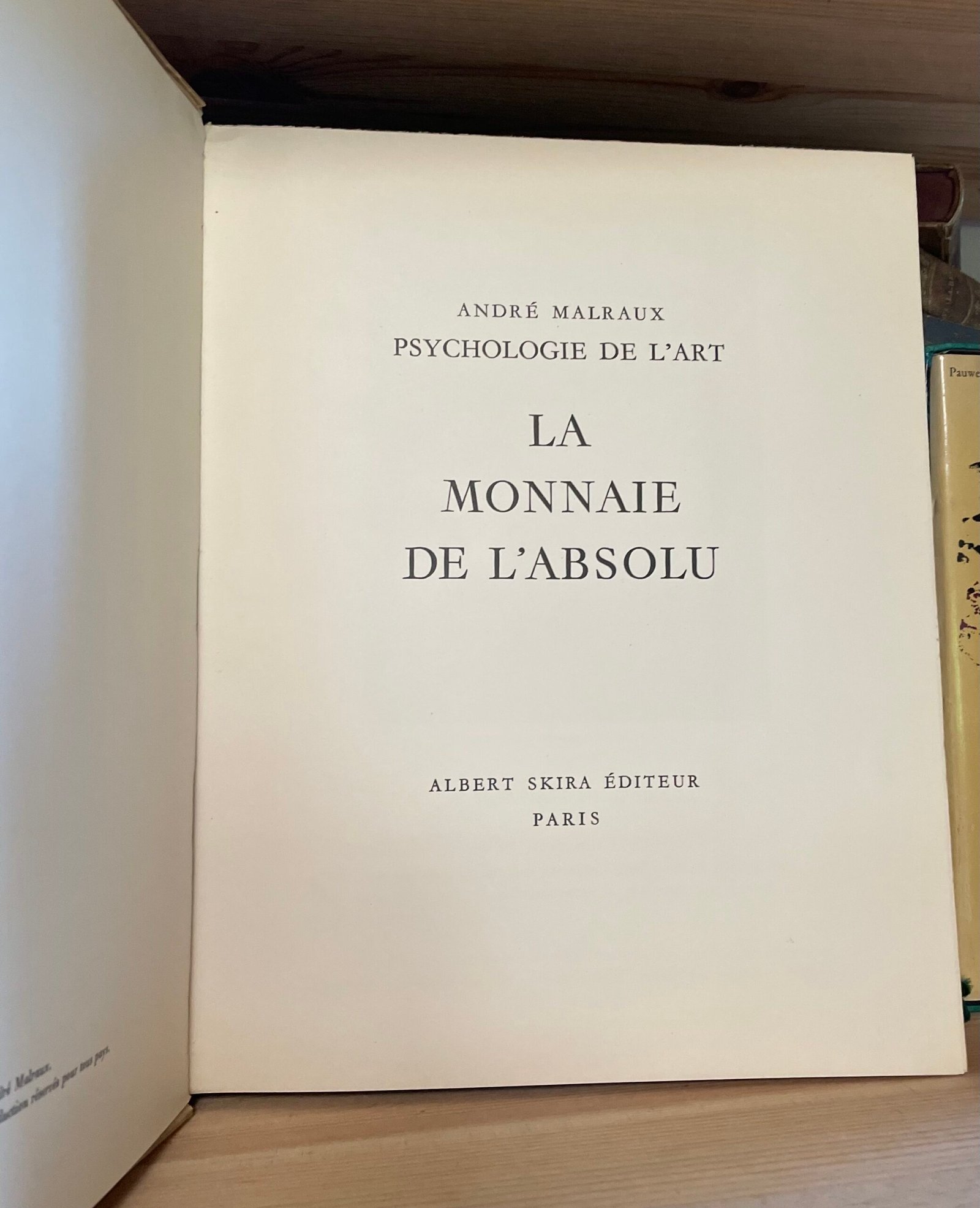 André Malraux Psychologie de l'art 3 volumi Skira 1947-1949-1950 - immagine 5