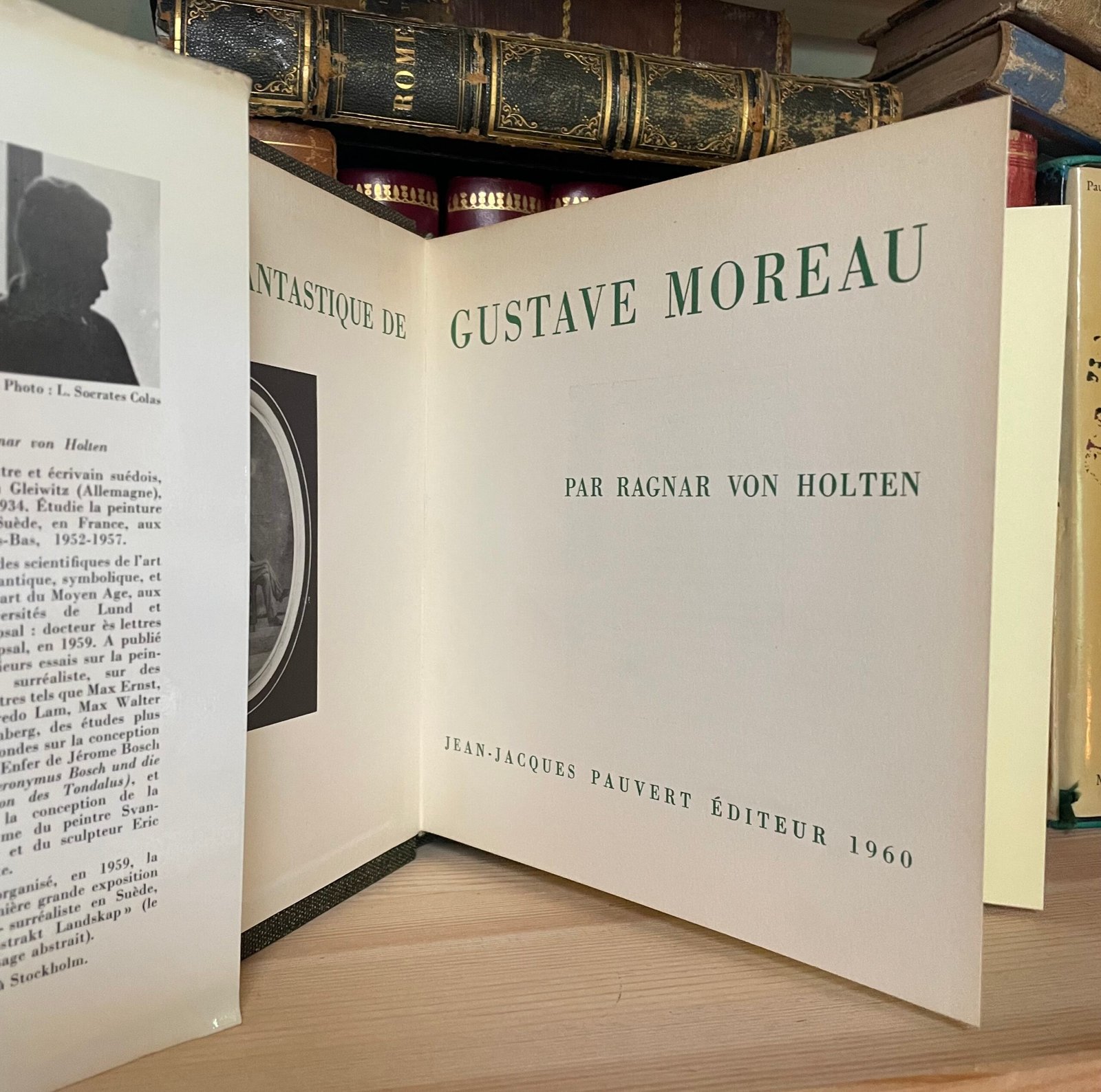 L'art fantastique de Gustave Moreau Ragnar von Holten Pauvert 1960 - immagine 3