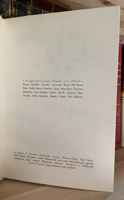 Il colombo romano a cura di Renato Giani Casa Ed. Carlo Colombo 1954 - immagine 4