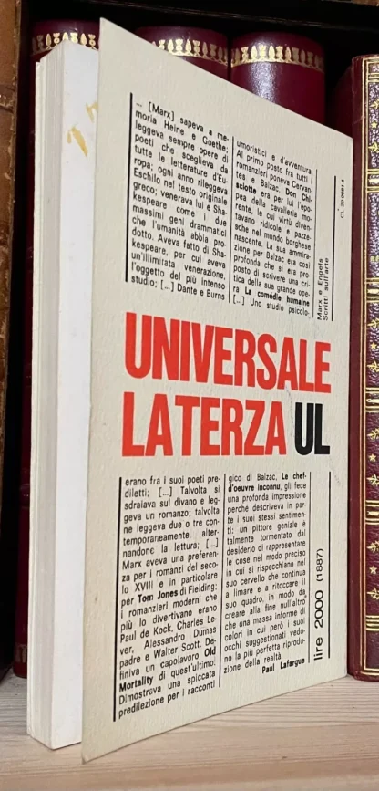 Marx e Engels Scritti sull'arte a cura di Carlo Salinari Laterza 1976 - immagine 2